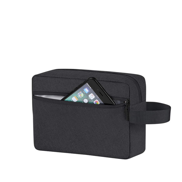 Electronics Accessory Carry Case Travel Cable Gadget Bag Storage Organiser with 2 Compartments for Chargers Cables Earphones Smart Phone Power Bank 7" Tablet & Various other Accessories