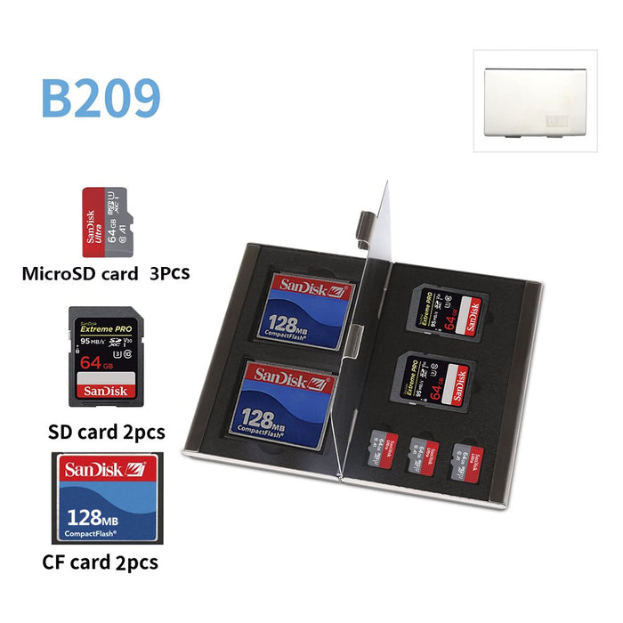 Card Holder Case Storage  - Ideal for Travelling Thin Wallet Style