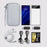 Power Bank Case Hard Drive Case Shockproof Carrying Case Travel Cable Organizer Bag Portable Storage Bag Electronic Organizer Pouch Bag Zipper Wallet Multifunctional Double Layer Case