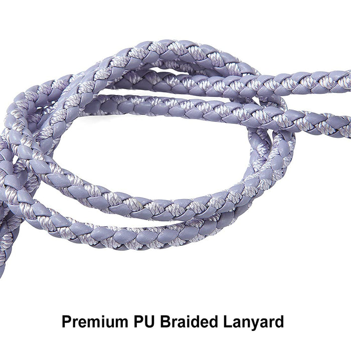 [7 PCS] Premium Material 14 Lanyard Neck Strap - Lanyard for Neck - Safety Breakaway 2.5 Inch Strip for Mobile Phones, ID Cards, USB Flash Drives & Keys