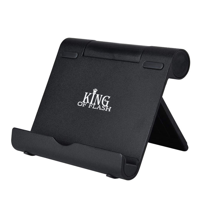 Portable Desk Multi Angle Stand Holder Compatible for 4-12" Tablet, iPad, Smartphone, iPhone & Various Devices