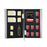 Memory & Sim Card Holder Storage Case, Slim Silver Aluminium, Shockproof, Holds SD x 1, TF or microSD x 8 Memory Cards and SIM x 2, Micro SIM x 2, Nano SIM x 2 and Pin x 1