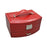 My Treasure Box Faux Leather Crocodile Pattern Automatic Buckle Jewellery Display Box With Two Layers Home Storage Supplies Jewellery Carrying Case