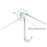 Portable Desk Multi Angle Stand Holder Compatible for 4-12" Tablet, iPad, Smartphone, iPhone & Various Devices