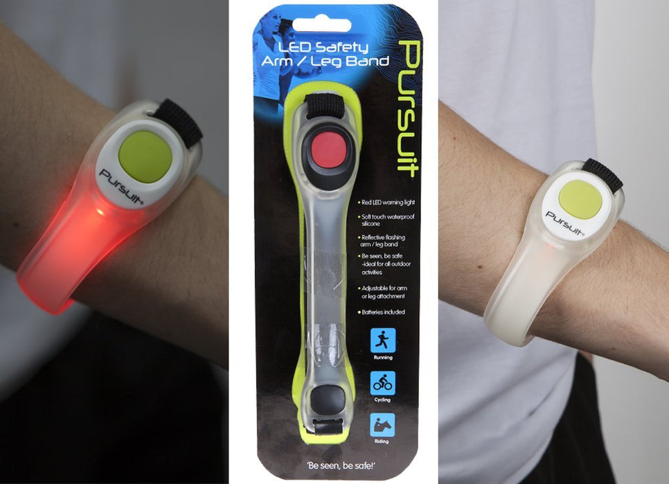 PMS PURSUIT SILICONE LED SAFETY ARMBAND