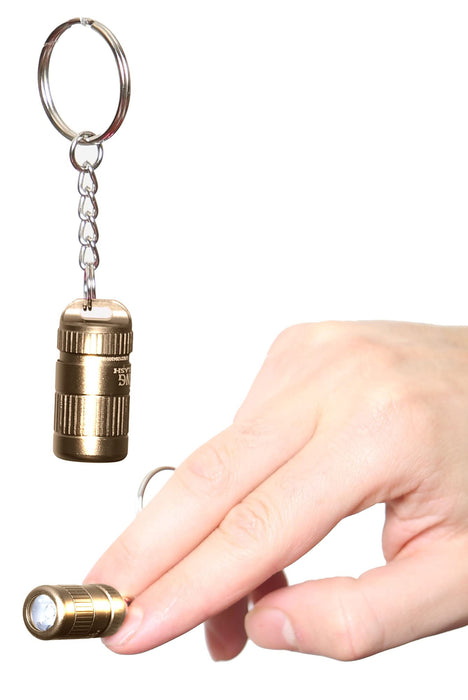 Mini LED Torch Keychain Flashlight Small | Batteries Included | Ultra Powerful Waterproof LED Flashlight On Home Keychain for Camping, Travelling, Outdoor Emergency