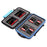 Anti-shock Waterproof Memory Card Case Holder Hard Storage 4x CF (Compact Flash) 8x SD/SDHC (Secure Digital) MC-2