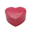 My Treasure Box PU Leather Heart Shaped Two-layer Jewelry Box Storage Case Organizer Holder with Mirror