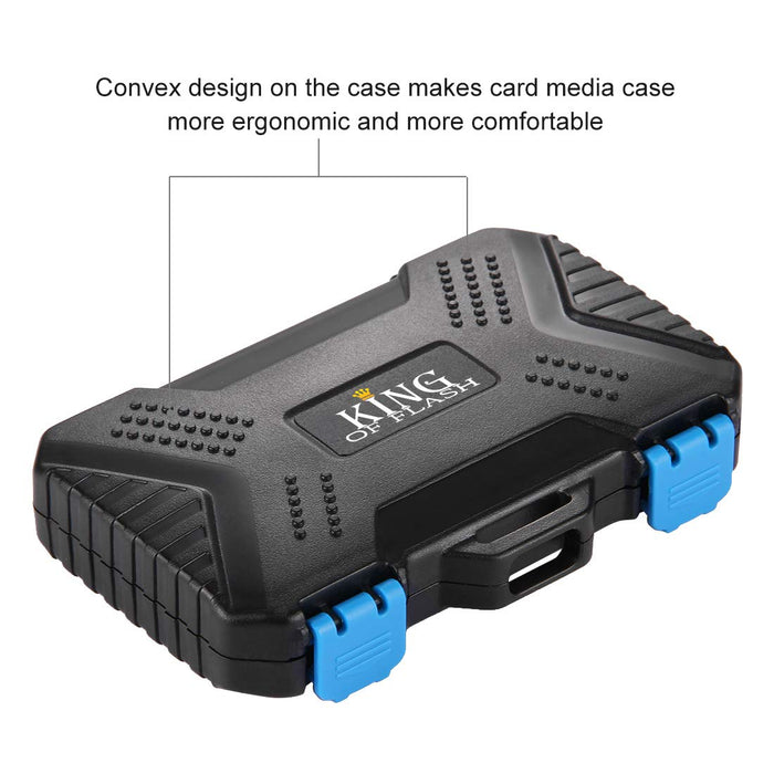 26 Slot SD Card Holder Memory Card Case - Storage for 4 CF + 8 SD + 9 Micro SD + 1 Standard SIM + 2 Micro SIM + 2 Nano SIM + 1 Sim Removal Tool