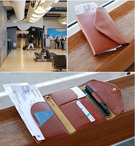 RFID Blocking Passport Wallet Organiser Holder Pouch
