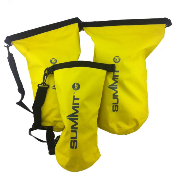 Summit Waterproof Float Backpack 20 Litres, yellow, L, Sling Backpacks
