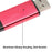 Memwah Micro SD Card Reader - Fast USB 2.0 Adapter for all MicroSD Cards, Micro SDHC, Micro SDXC