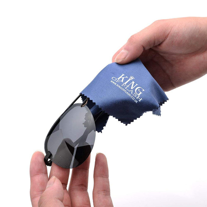 Superfine Microfiber Cleaning Cloths For Mobile Phones, Glasses, Tablets, TV, Sunglasses, Screens, Camera Lens Cleaners