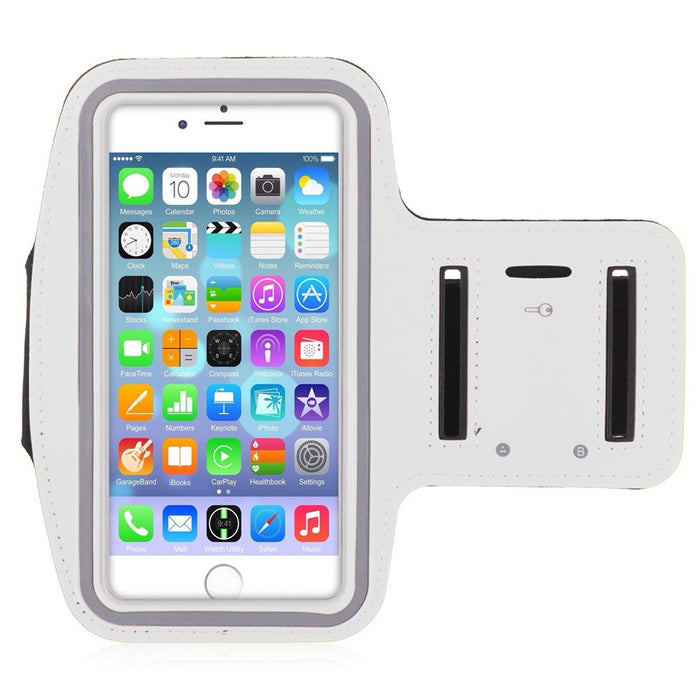 Universal Mobile Phone Reflective Adjustable Armband Case Holder Compatible with Sony Xperia Z1/Z2/Z3, iPhone 6, Samsung S3/S4/S5, Nexus & Other Mobiles