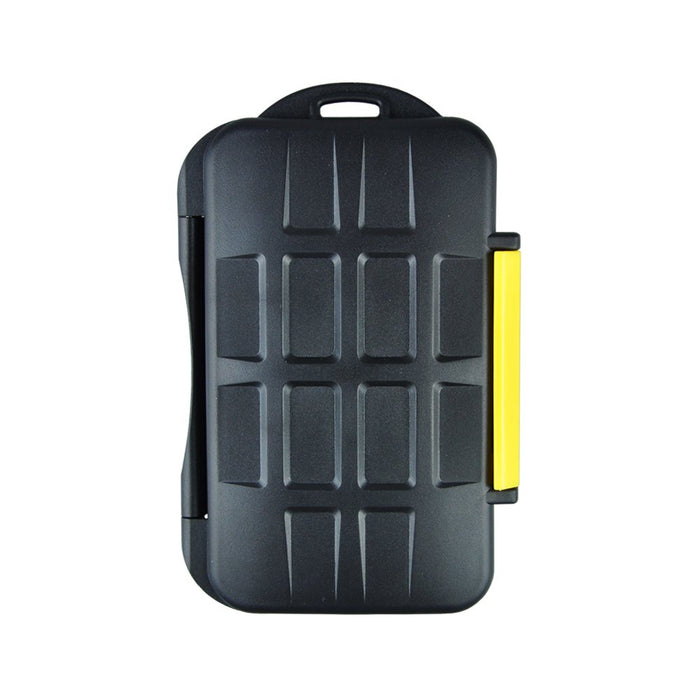 Water Resistant Shock Proof Memory Card Storage Case for SD/SDHC/SDXC/microSD/microSDHC/microSDXC (8 x SD Holder)