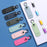 USB Flash Drive Holder Case With Keyring Attachment - 3 Pack Memory Stick Portable Travel Shuttle Carry Case Storage - Holds 1 USB - PU Leather