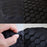 Padded Hexagon Style Long Single Black Knee Support Brace Guard, Bandage Wrap Sleeve Injury Protect, Gym, Running Honeycomb Pad Protector- Extra Large