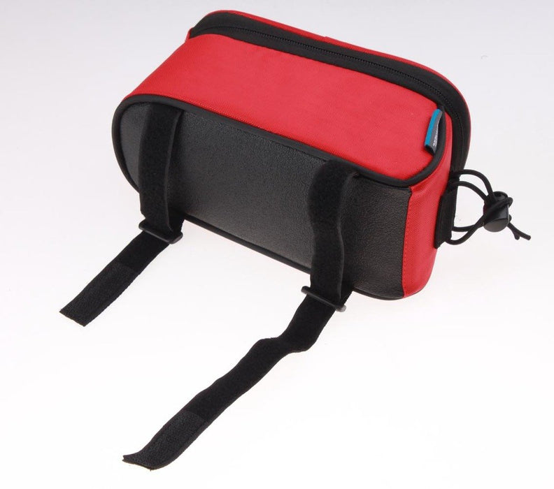 Universal Bicycle, Cycling Smartphone Bag Case Tube Style Holder For Mobile Phones 4.2" to 5.5" In Black