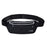 Running Belt - Cycling Pack, Exercise Belt, Workout Belt - Adjustable Waist Bum Bag Belt Waterproof Single Zipper Pouch with Soft Elastic Strap- Black (Waist Bag)