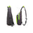 Single Sling Unisex Chest Shoulder Backpack Perfect For Sports Hiking Camping Festival Messenger Multifunctional Bag