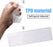 Reusable Waterproof Keyboard Cover, Universal Clear Anti-Dust Keyboard Skin Protector Cover for 104/107 Keys Standard Desktop Keyboard