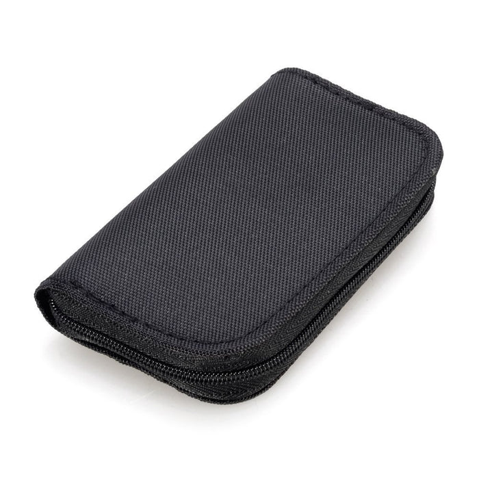 8 Pages and 22 Slots Memory Card Carrying Case Holder Pouch for SD SDHC MMC CF Micro SD Storage Protector