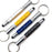 Mini Multi Function Pen with Keyring Hook, Stylus, Cross Screwdriver, Flat Screwdriver, Ruler - Makes the (Blue)