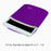 Purple Slim Soft Neoprene Sleeve Compatible for iPad Mini & Various Tablets PC Within 7.9 inch Protection Bag Black Reversible Fully Padded Cover Case