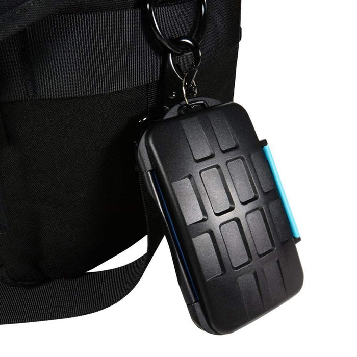 Anti-shock Waterproof Memory Card Case Holder Hard Storage 4x CF (Compact Flash) 8x SD/SDHC (Secure Digital) MC-2