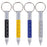 Mini Multi Function Pen with Keyring Hook, Stylus, Cross Screwdriver, Flat Screwdriver, Ruler - Makes the (Blue)