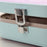My Treasure Box Women Jewelry Storage Box Exquisite Lock Glossy PU leather Durable Jewelry Ring Organizer