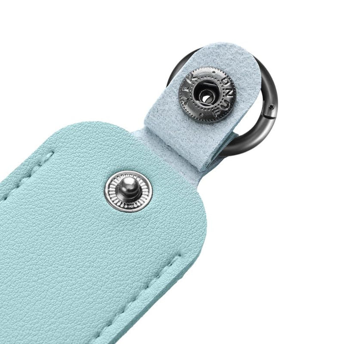USB Flash Drive Holder Case With Keyring Attachment - 3 Pack Memory Stick Portable Travel Shuttle Carry Case Storage - Holds 1 USB - PU Leather