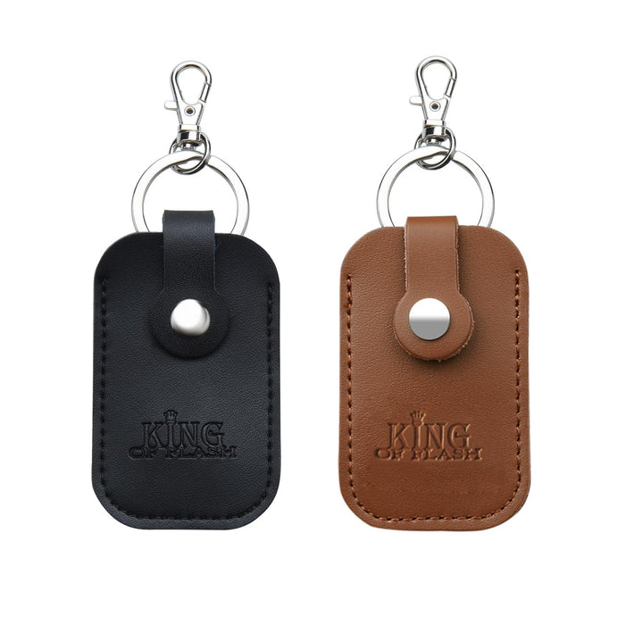 USB Flash Drive Portable Travel Memory Stick Shuttle Carry Case - Holds 1 USB Sticks with Keyring Hook