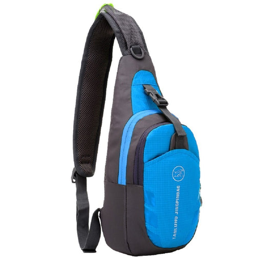 Single Sling Unisex Chest Shoulder Backpack Perfect For Sports Hiking Camping Festival Messenger Multifunctional Bag