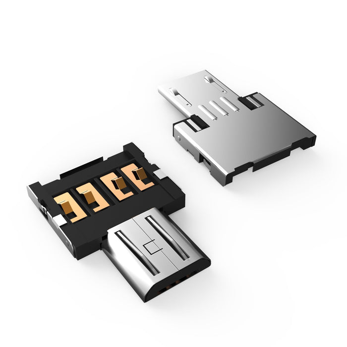 USB 3.0 White Super Speed SD/SDXC TF/MicroSD Card Reader Adapter, Portable High Speed Data Transfer Upto 5Gbps Comes with Micro Adapter For Data Transfer