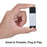 Memwah Micro SD Card Reader - Fast USB 2.0 Adapter for all MicroSD Cards, Micro SDHC, Micro SDXC - Silver