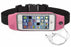 Sport Running Pouch Belt Waist Pack with Headphone Jack Storage Zipper Case Compatible for iPhone 6/6S Plus, Galaxy Note 3/4/5, Nexus 5/6, S5/S6/S6 Edge, Xperia Z2/Z3/Z5(Baby Pink)