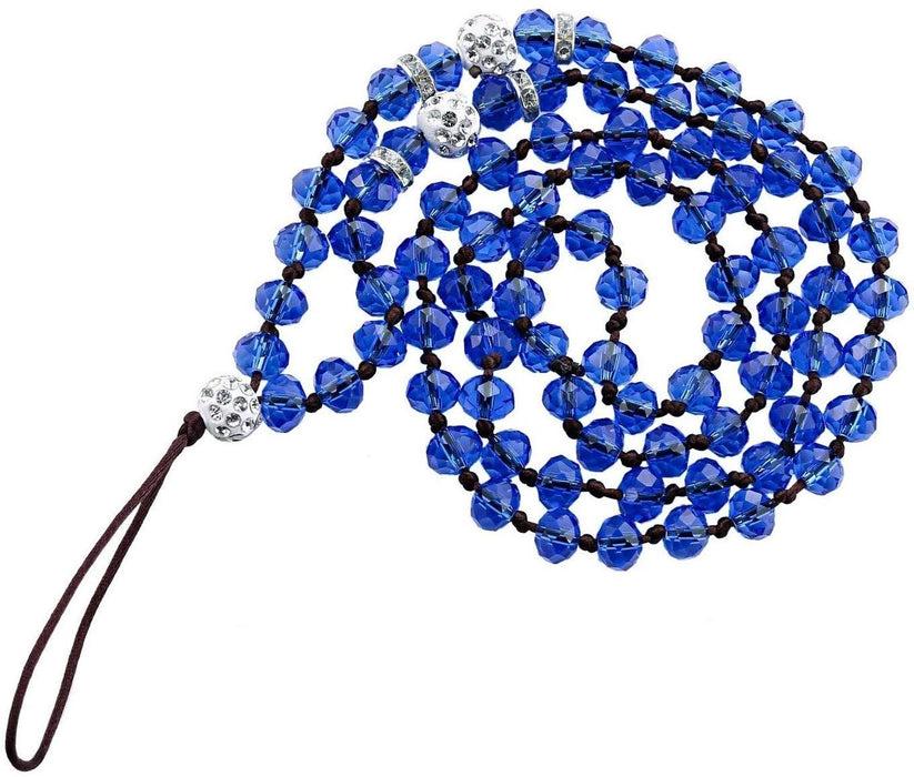 Beaded Lanyard Neck Phone Strap for Women - ID Badge Holder - Necklace Pass ID Card Holder, Key - Bling Jewelry Fashion Colourful Sparkly Lanyards for Teachers, Nurses, Students & Staff (6 Pack)