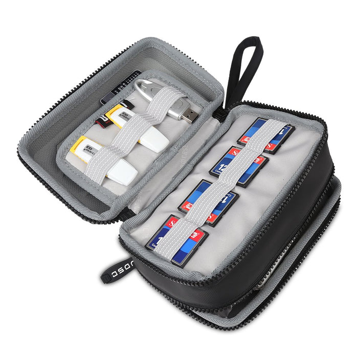 Portable Case Travel Organizer Electronics Accessories/Cables & Accessories/Memory Cards/Power Bank/Flash Drives/Hard Drive Portable Hard Drive Case Small Bag Case for Electronics