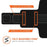 Premium Neoprene Sports Running, Gym, Excerise, Fitness, Jogging Armband for iPod Touch 4th, 5th and New 6th Generation Water Resistant, Reflective Outer Strip Safety with Key Holder