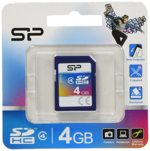 Silicon Power Class4 4GB SDHC Speicherkarte