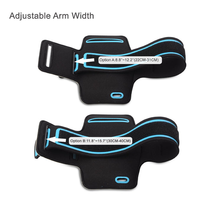 New iPod Nano 7th Generation / 8th Generation Premium Water Resistant Armband Case Cover for use While Jogging, Gym, Running, Bike riding & other Sports Activities