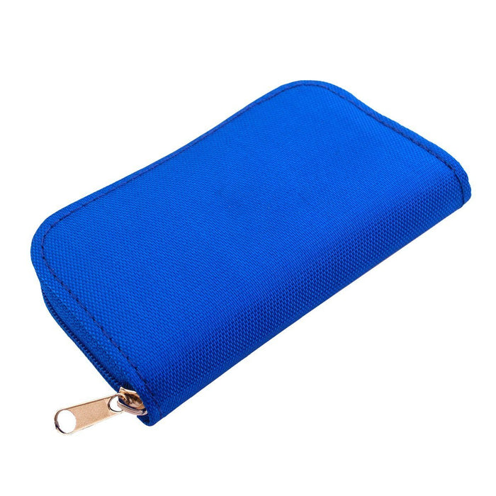 8 Pages and 22 Slots Memory Card Carrying Case Holder Pouch for SD SDHC MMC CF Micro SD Storage Protector