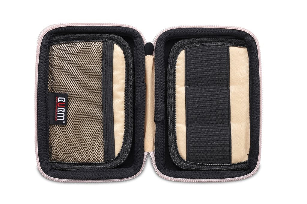 EVA Hard Case Travel Accessories Pouch Suitable For USB Flash Drives, Small Headphones, Keys, Alarm Fobs, Charger Cables