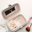 My Treasure Box Women Jewelry Storage Box Exquisite Lock Glossy PU leather Durable Jewelry Ring Organizer