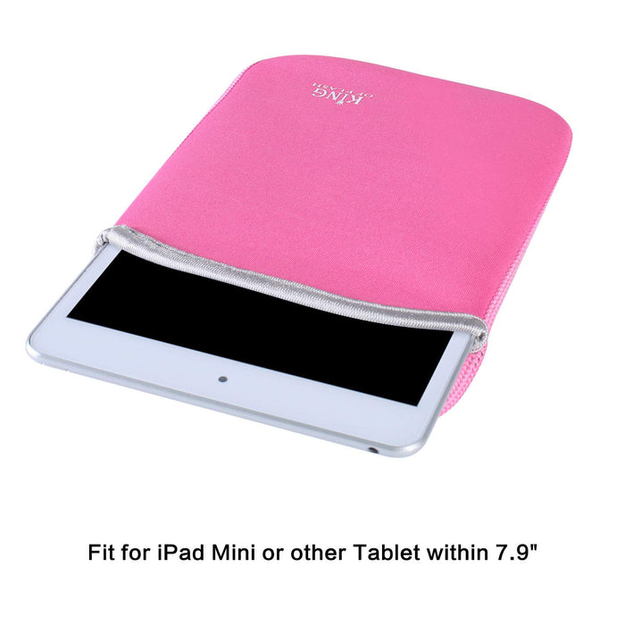 7" Slim Soft Neoprene Sleeve for Android Tablets PC & Other Devices Full Protection Reversible Padded Cover Case