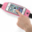Sport Running Pouch Belt Waist Pack with Headphone Jack Storage Zipper Case Compatible for iPhone 6/6S Plus, Galaxy Note 3/4/5, Nexus 5/6, S5/S6/S6 Edge, Xperia Z2/Z3/Z5(Baby Pink)