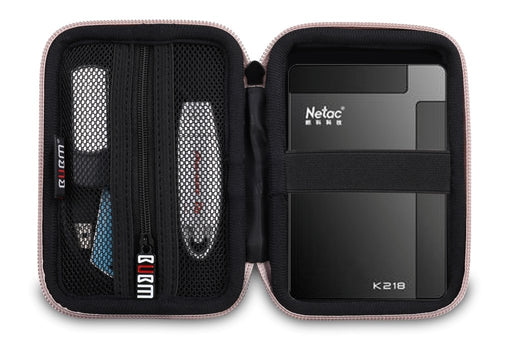 Portable EVA Hard Case For External Hard Drives 2.5" Memory Cards, USB Flash Drives, Memory Card Readers