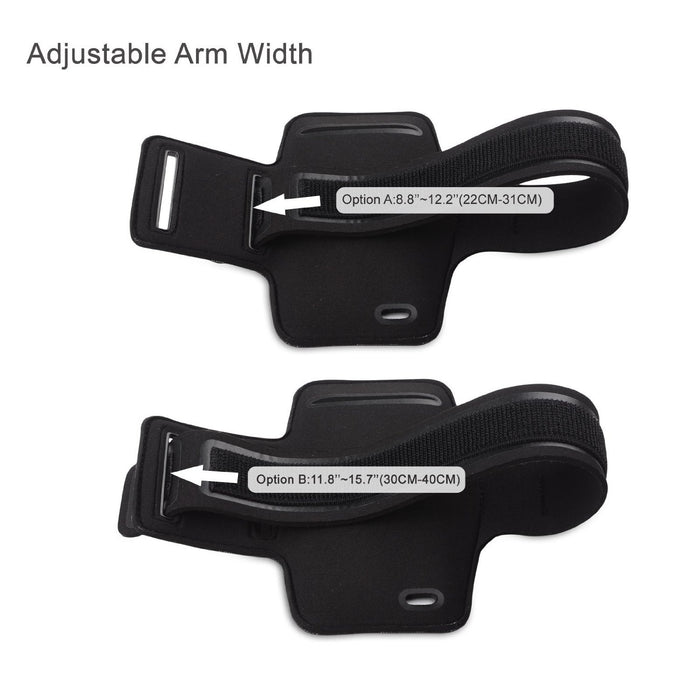 New iPod Nano 7th Generation / 8th Generation Premium Water Resistant Armband Case Cover for use While Jogging, Gym, Running, Bike riding & other Sports Activities