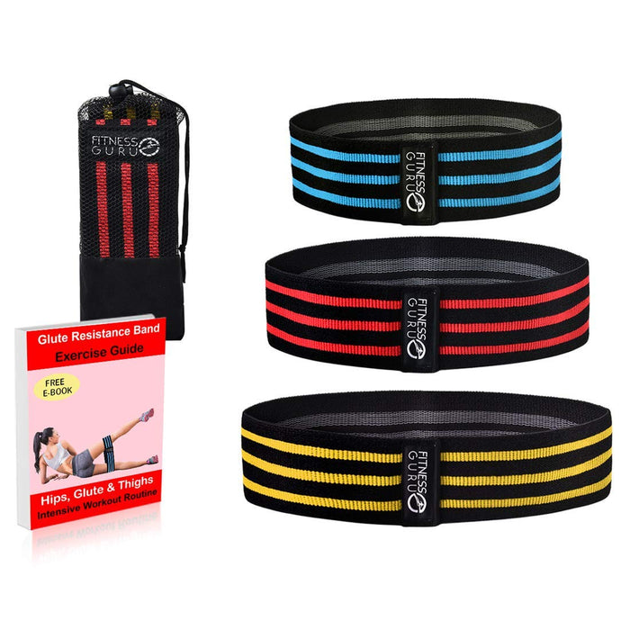 Best Resistance Bands For Glutes UK, Hip Circle Resistance Bands, Premium Glute Booty Exercise Squat Gym Band, Non-Slip Elastic Loop Leg Resistance Bands, Suitable for Men and Women
